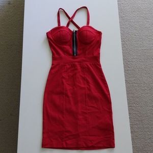 ♻️DONATED♻️ Red Mini Dress